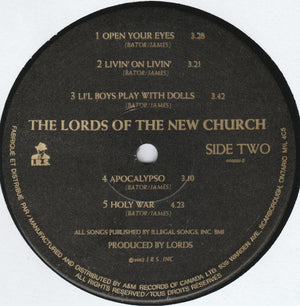 Lords Of The New Church - The Lords Of The New Church - 1982