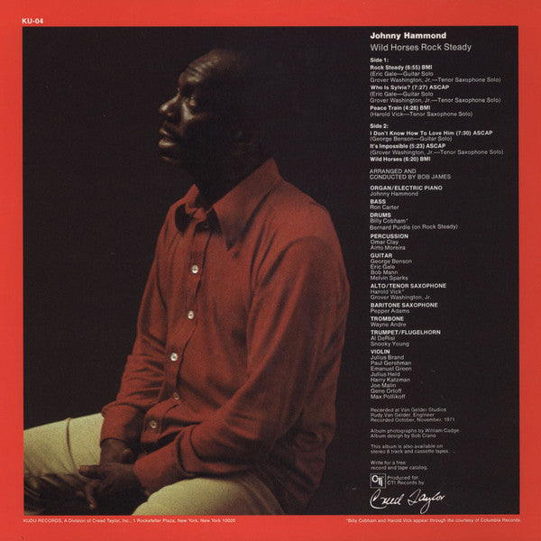 Johnny Hammond - Wild Horses Rock Steady