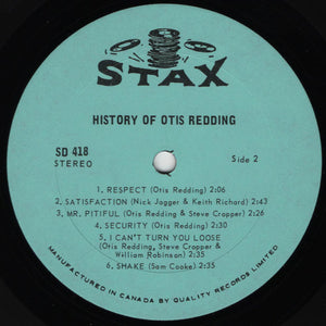 Otis Redding - History Of Otis Redding - 1967