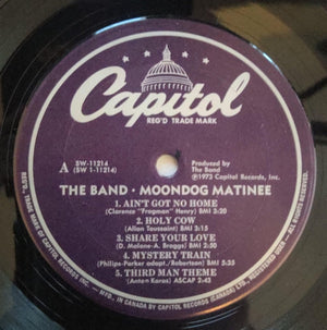 The Band - Moondog Matinee
