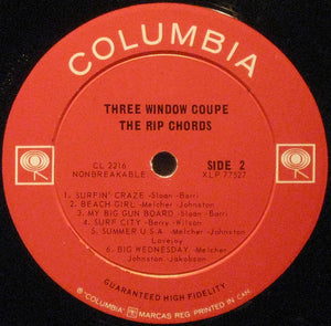 Rip Chords, The - Three Window Coupe - 1964