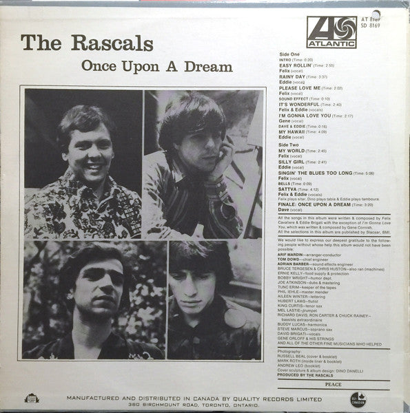 Rascals, The - Once Upon A Dream - 1968