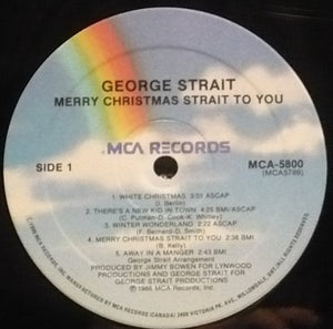 George Strait - Merry Christmas Strait To You - 1986