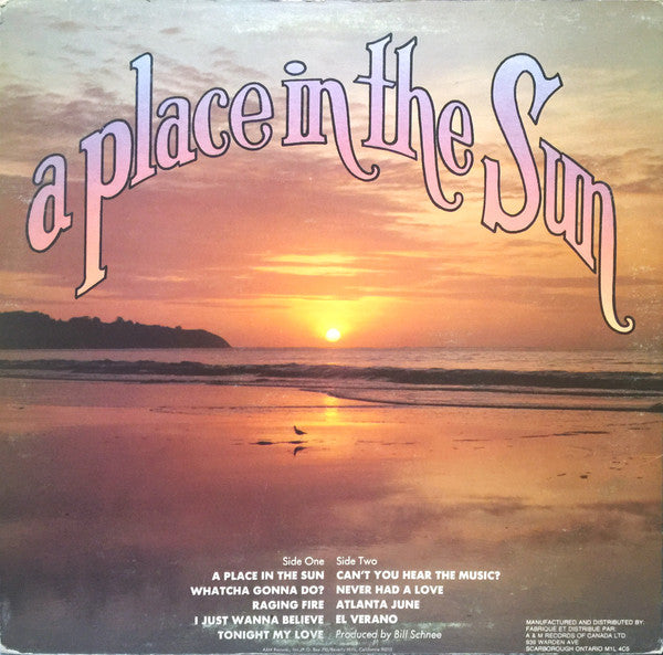 Pablo Cruise - A Place In The Sun - 1977