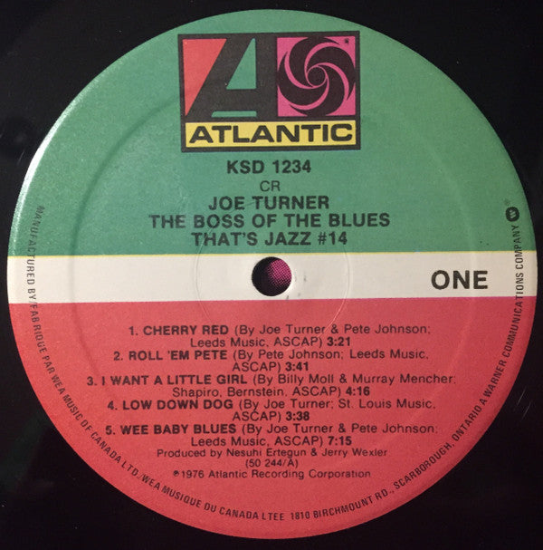 Big Joe Turner - The Boss Of The Blues 