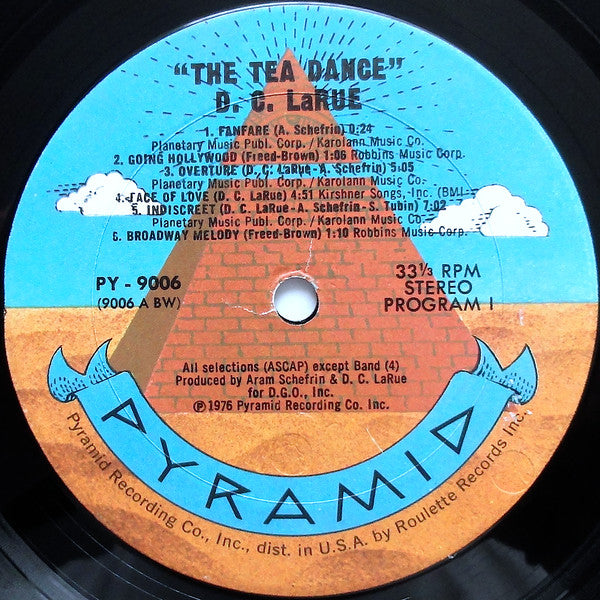 D.C. LaRue - The Tea Dance - 1976