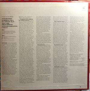 Pyotr Ilyich Tchaikovsky - Leonard Bernstein, New York Philharmonic - Symphony 4 - 1976