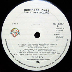 Rickie Lee Jones - Girl At Her Volcano