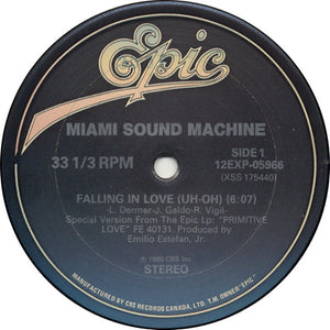 Miami Sound Machine - Falling In Love (Uh-Oh) Vinyl Record