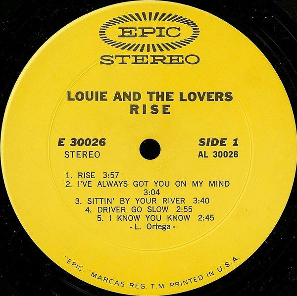 Louie And The Lovers - Rise