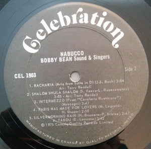 Bobby Bean Sound & Singers - Nabucco (Version Hit Parade)