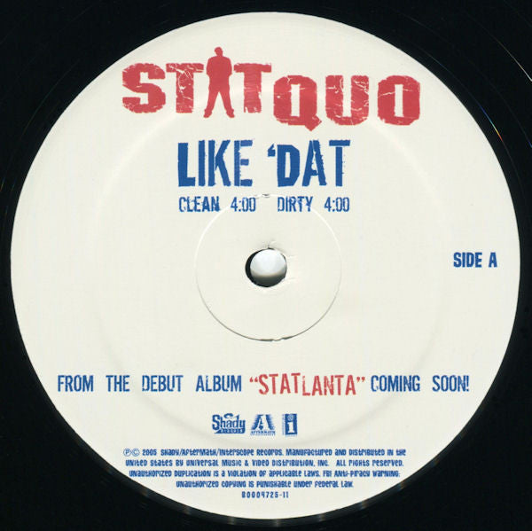 Stat Quo - Like 'Dat