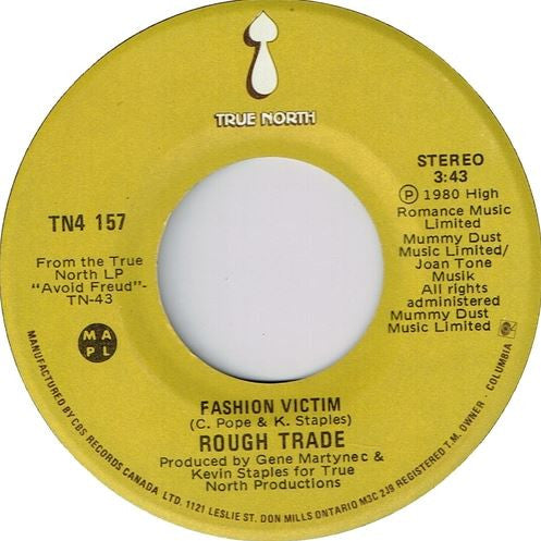 Rough Trade - Fashion Victim - 1980