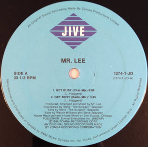 Mr. Lee - Get Busy - 1989