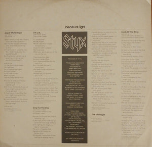 Styx - Pieces Of Eight - 1978