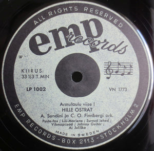 Hille Ostrat - Armulaulu Viise