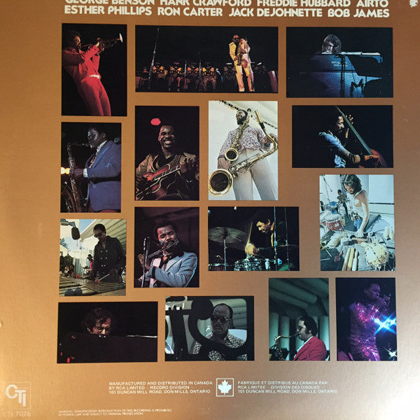 CTI All-Stars - CTI Summer Jazz At The Hollywood Bowl Live One - 1977