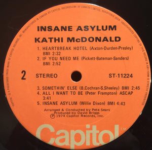 Kathi McDonald - Insane Asylum