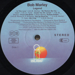 Bob Marley & The Wailers - Legend - The Best Of Bob Marley And The Wailers