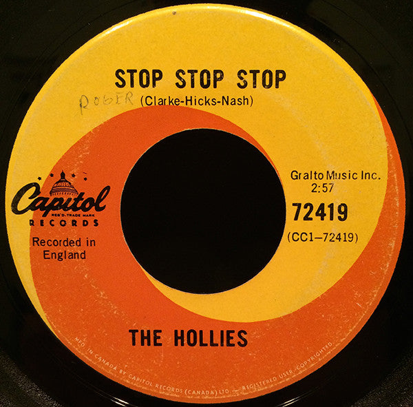 Hollies, The - Stop Stop Stop - 1966