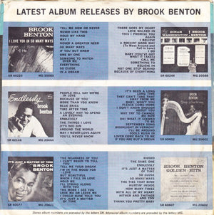 Brook Benton - Think Twice / For My Baby - 1961
