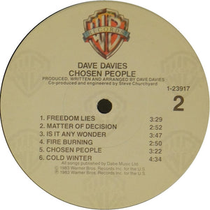 Dave Davies - Chosen People - 1983