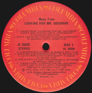Various - Looking For Mr. Goodbar - 1977
