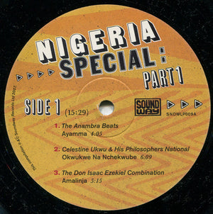 Various - Nigeria Special: Part 1 (Modern Highlife, Afro-Sounds & Nigerian Blues. 1970-76) - 2008