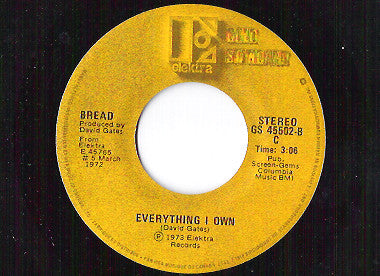 Bread - Baby I'm A Want You / Everything I Own -
