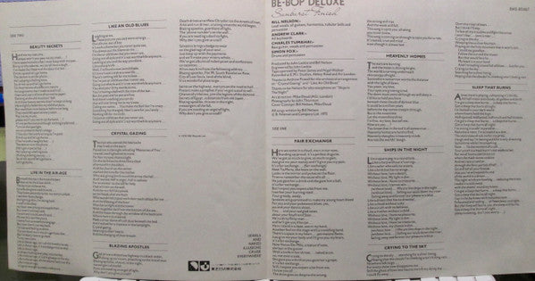 Be Bop Deluxe - Sunburst Finish