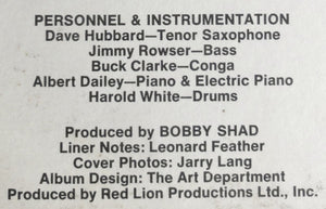 Dave Hubbard - Dave Hubbard - 1971