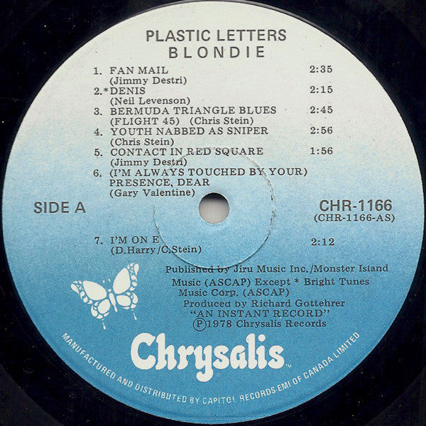 Blondie - Plastic Letters