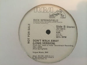 Rick Springfield - Don't Walk Away