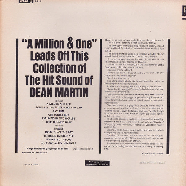 Dean Martin - The Hit Sound Of Dean Martin - 1966