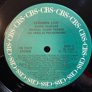 Michael Tilson Thomas, Sarah Vaughan, Los Angeles Philharmonic Orchestra - Gershwin Live! - 1982