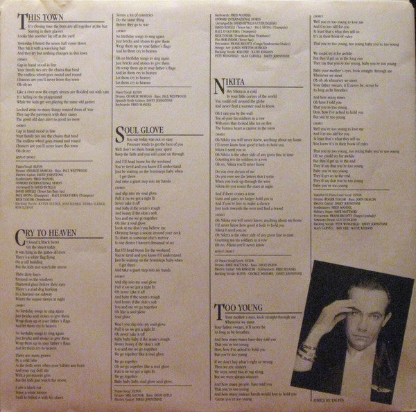 Elton John - Ice On Fire - 1985