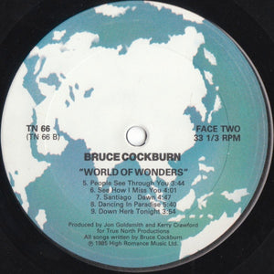 Bruce Cockburn - World Of Wonders - 1986