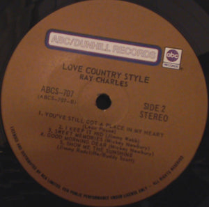 Ray Charles - Love Country Style - 1970