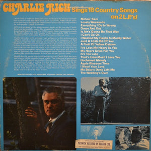 Charlie Rich - Charlie Rich Sings 18 Country Songs On 2 L.P.'s! - 1973