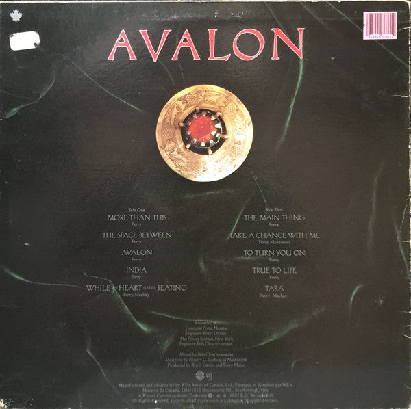 Roxy Music - Avalon - 1982