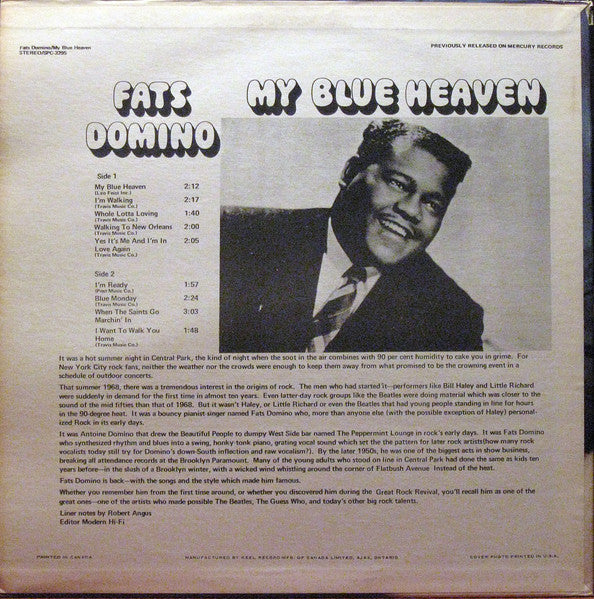 Fats Domino - My Blue Heaven
