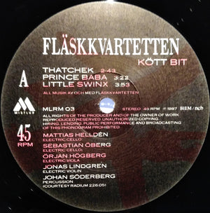 Fläskkvartetten / Fleshquartet - Kött Bit / Meat Beat - 1987