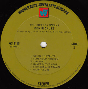 Don Rickles - Don Rickles Speaks!