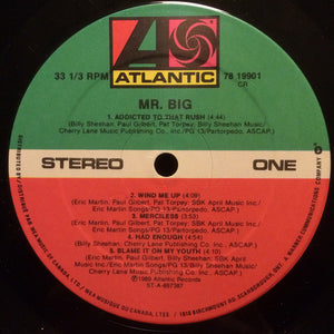 Mr. Big - Mr. Big - 1989