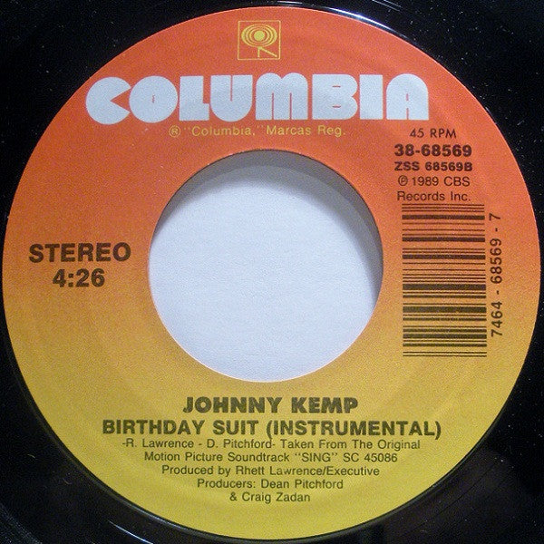 Johnny Kemp - Birthday Suit - 1989