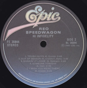 REO Speedwagon - Hi Infidelity - 1980