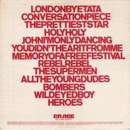 David Robert Jones - ChangesThree - 1983