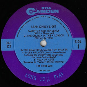 Three Suns, The - Lead, Kindly Light: 12 Favorite Hymns - 1959