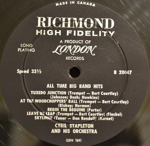 Cyril Stapleton And His Orchestra - All Time Big Band Hits