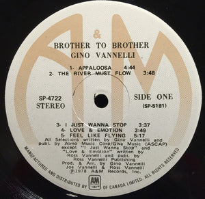 Gino Vannelli - Brother To Brother - 1978